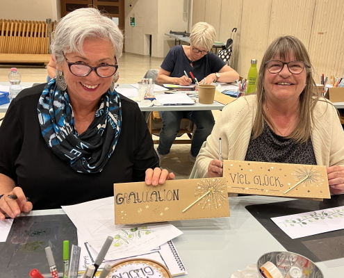 FG Steinhausen | 2025 | Kurs | Handlettering K1 | Bild8