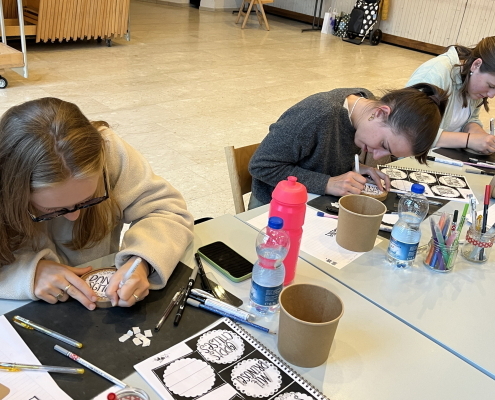 FG Steinhausen | 2025 | Kurs | Handlettering K2 | Bild4